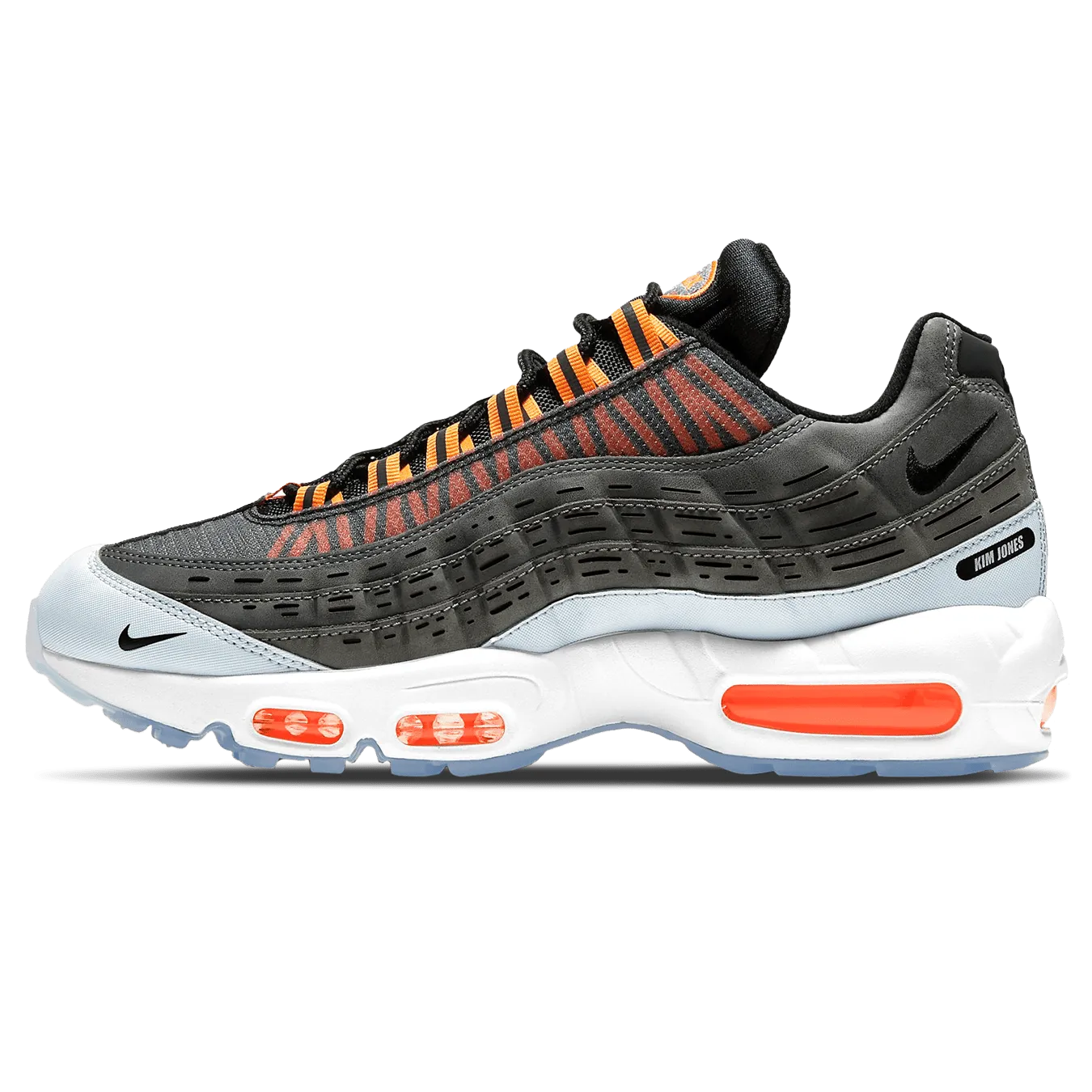 Nike Air Max 95 Kim Jones Black 'Total Orange' nike air max 95 sporty and durable shoes