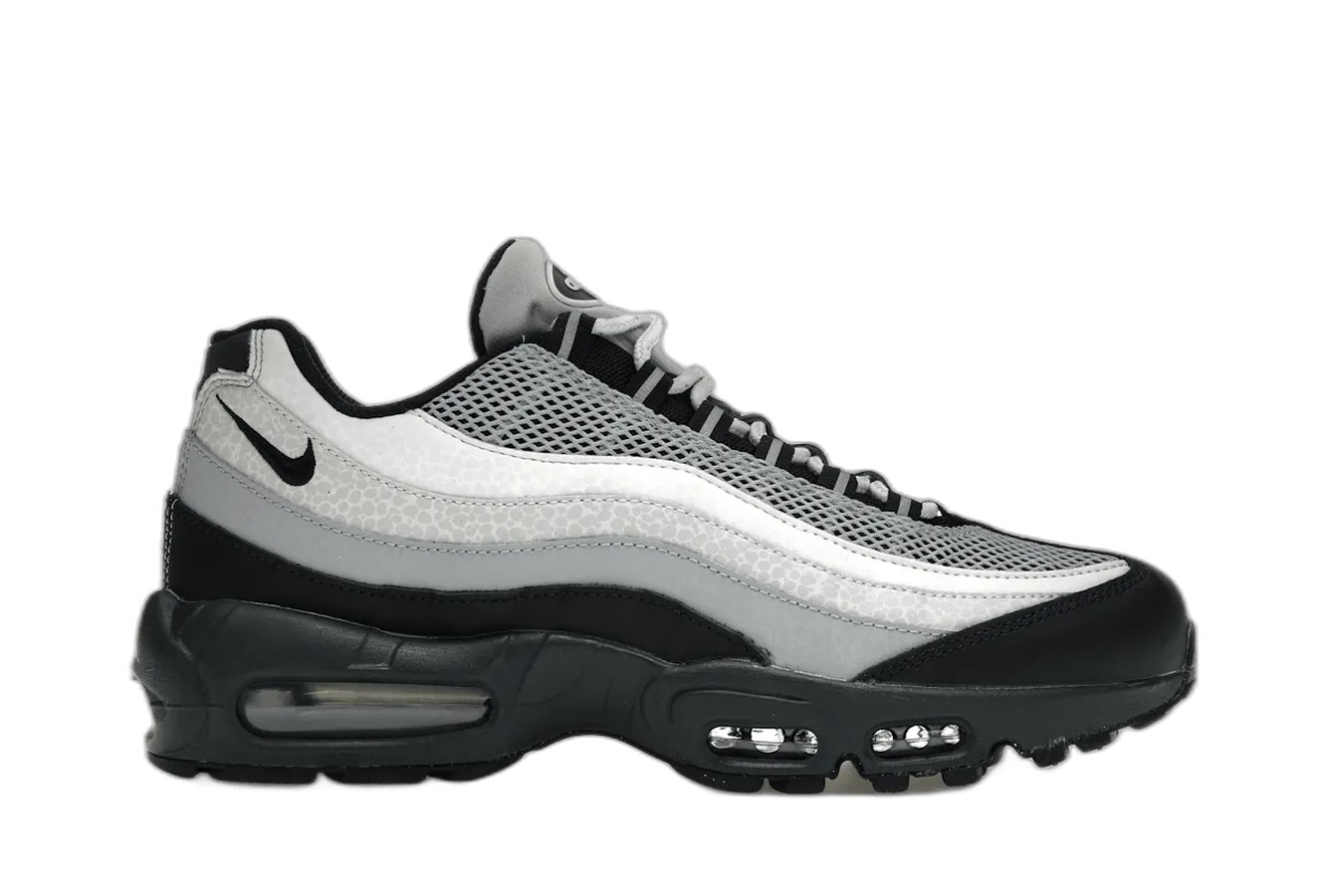 Nike Air Max 95 LX Reflective Safari Nike Air Max casual shoes with visible air tech