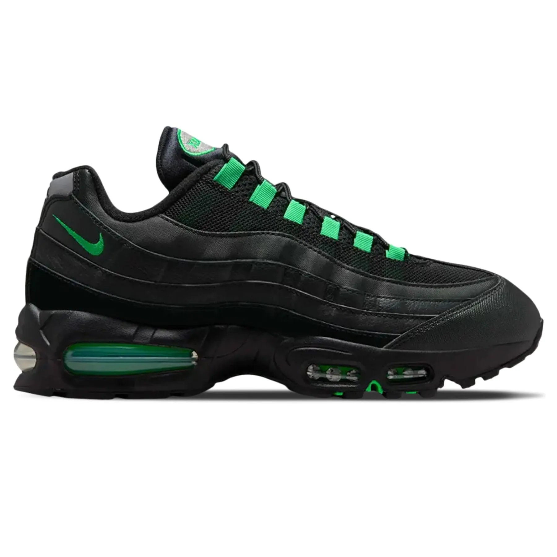 Nike Air Max 95 OG 'Black Green Shock' Nike Max 95 versions