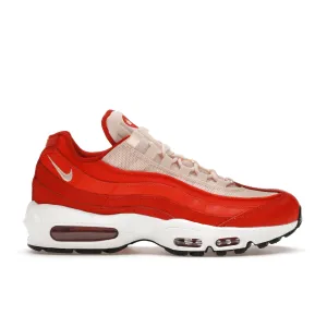 Nike Air Max 95 Picante Red Nike Air Max casual shoes with visible air tech