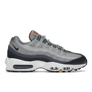 Nike Air Max 95 Pure Platinum Gorge Green Nike Air Max casual shoes with visible air tech