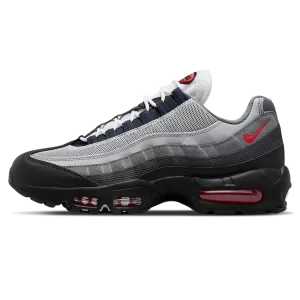 Nike Air Max 95 'Smoke Grey Track Red' nike air max 95 sporty and durable shoes