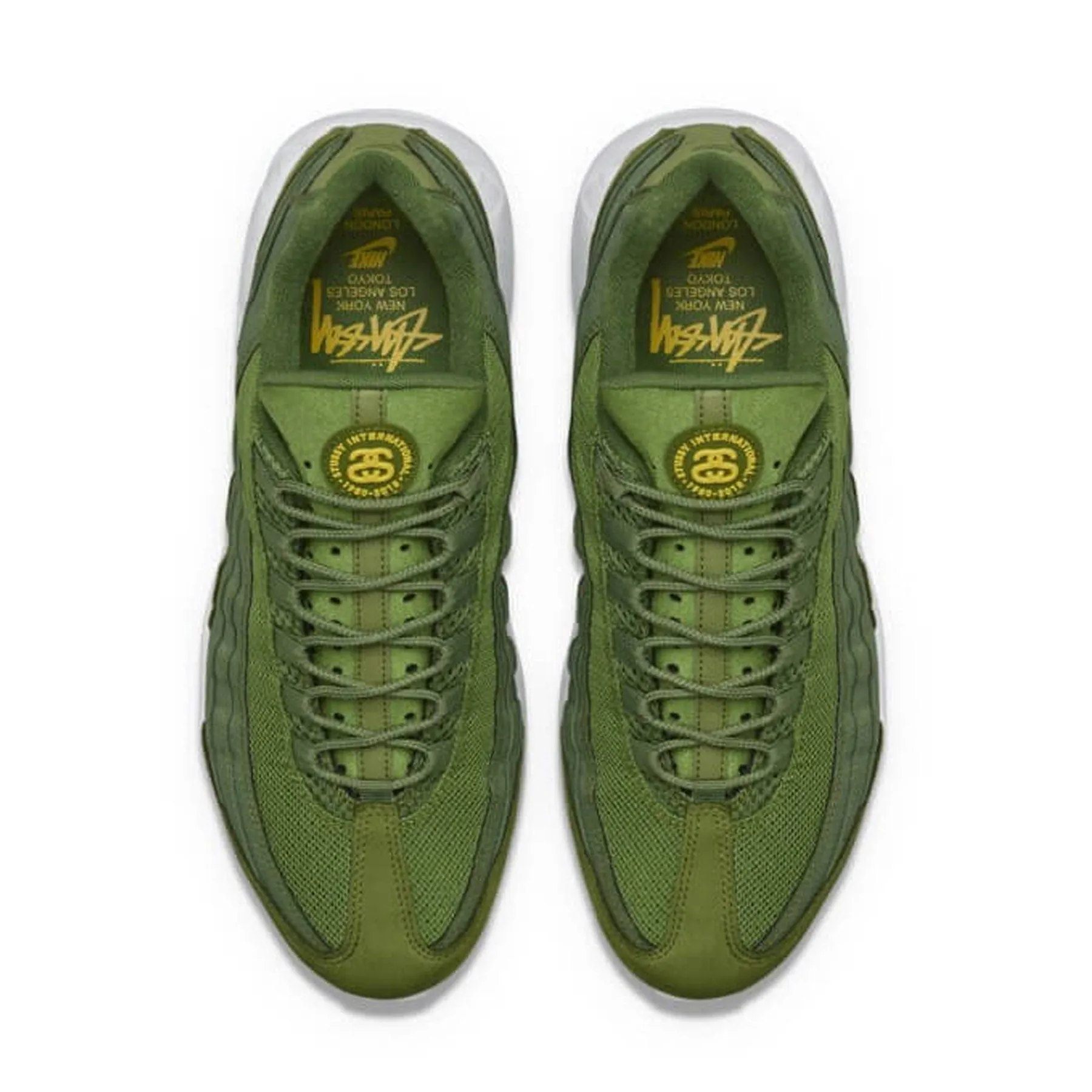 Nike Air Max 95 Stussy 'Olive' Nike Max 95 versions