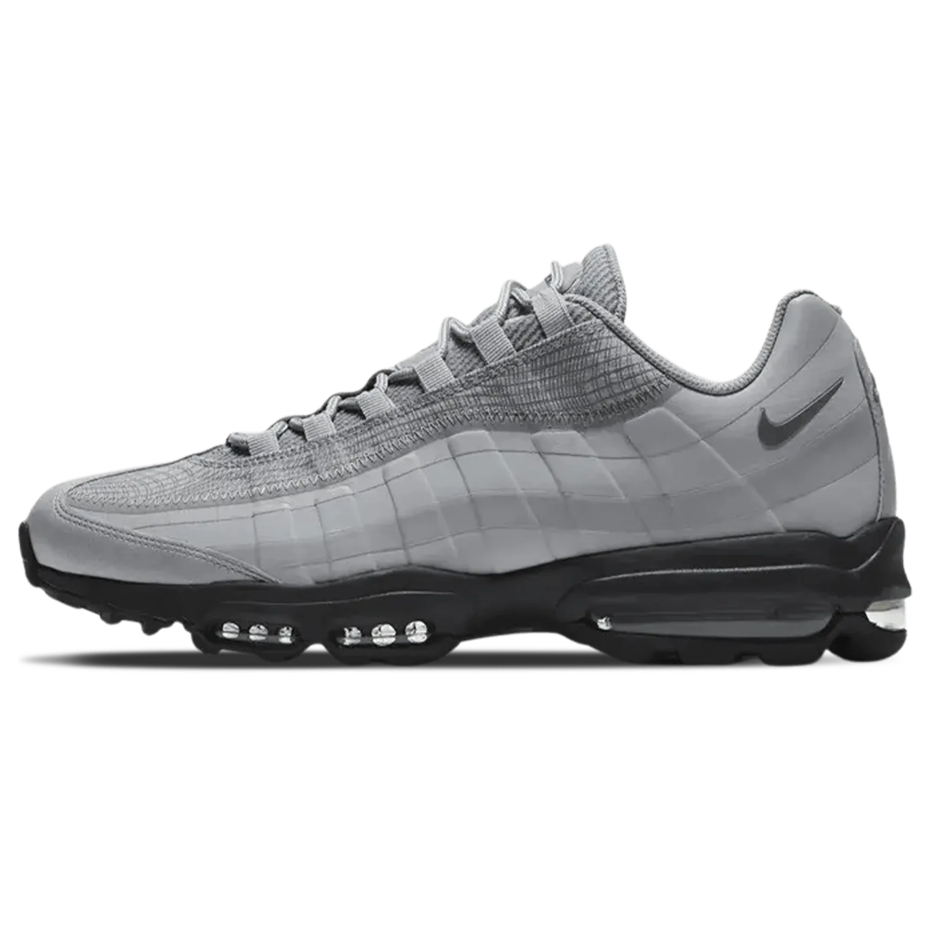 Nike Air Max 95 Ultra Essential 'Grey Black' Nike Air Max lifestyle sneakers with sport details