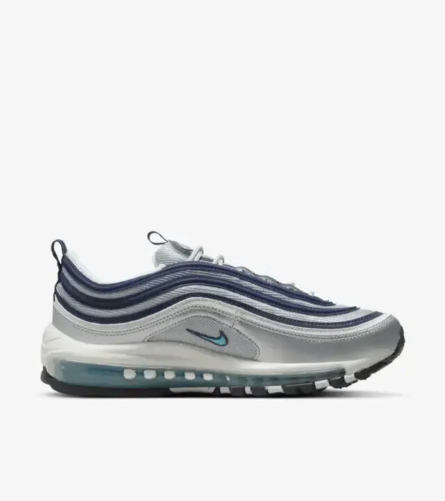 Nike Air Max 97 Metallic Silver Chlorine Blue (Women's) Air Max series