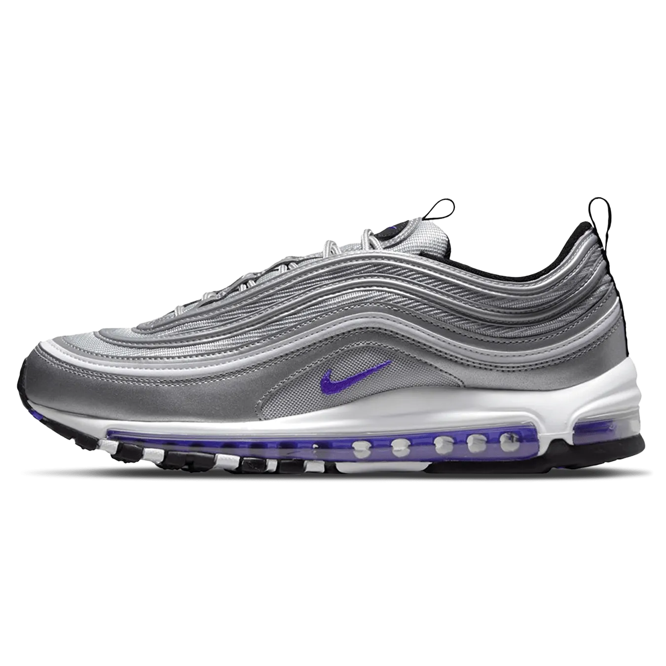 Nike Air Max 97 'Silver Violet' Nike Air Max lifestyle sneakers with sport details