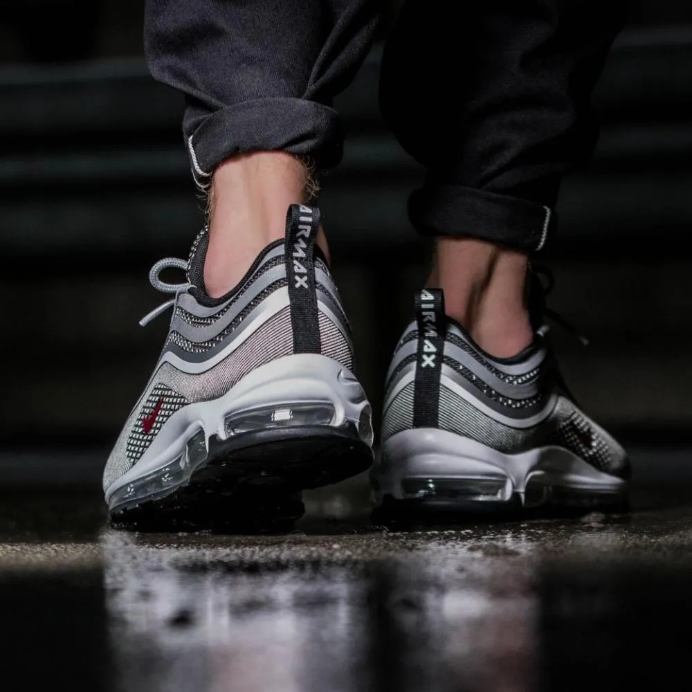 Nike Air Max 97 Ultra Metallic Silver-Varsity Red Air Max 97 models