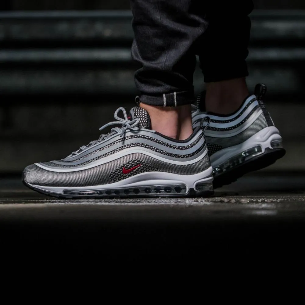 Nike Air Max 97 Ultra Metallic Silver-Varsity Red Air Max 97 models