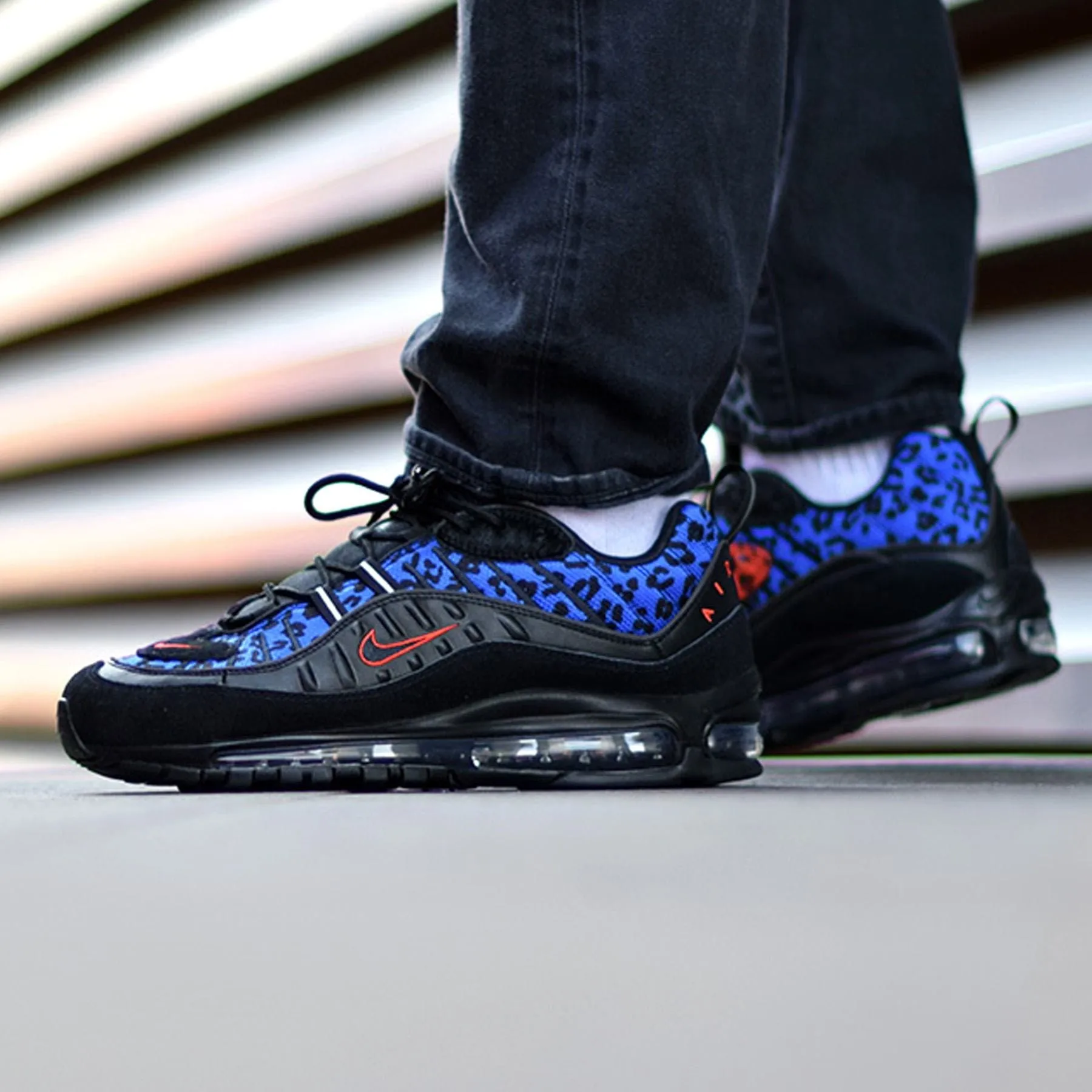 Nike Air Max 98 Wmns Premium 'Leopard Pack' Nike Air Max running sneakers