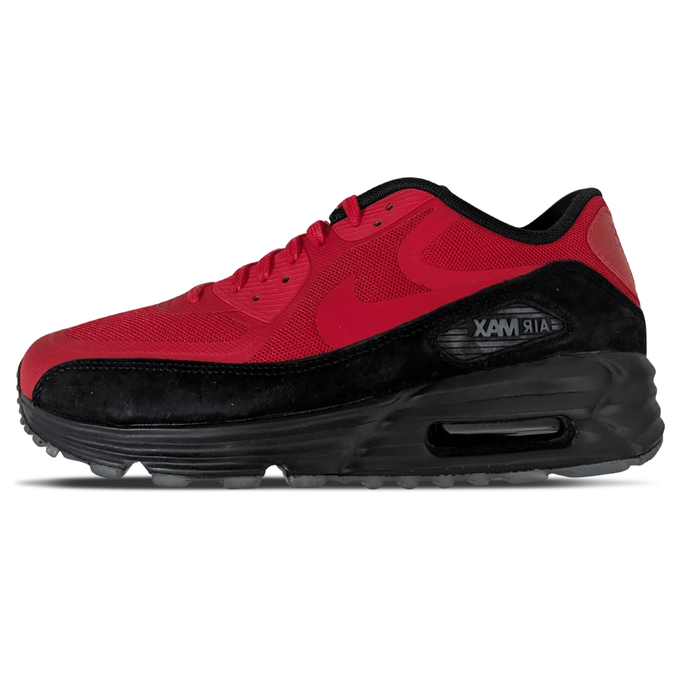 Nike Air Max Lunar90 C3.0 Wmns 'Red Black' nike air max 90 lightweight athletic sneakers