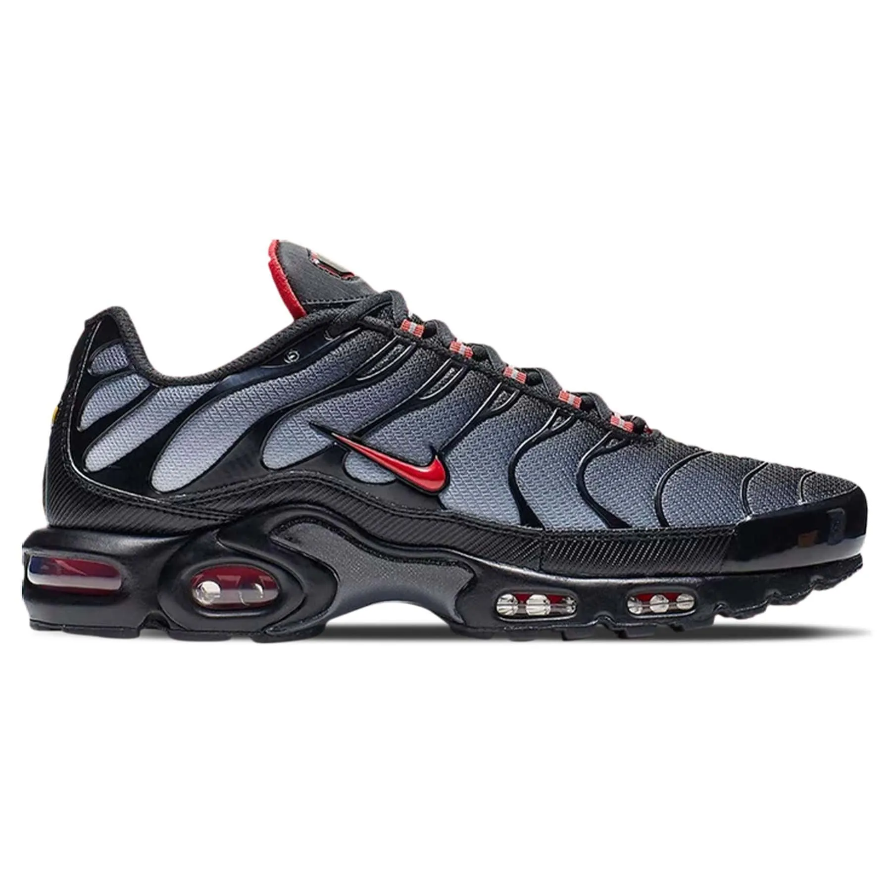 Nike Air Max Plus 'Black Gradient Red' Tuned sneakers