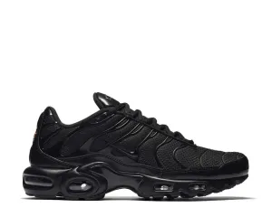 Nike Air Max Plus Black nike air max plus comfortable athletic shoes