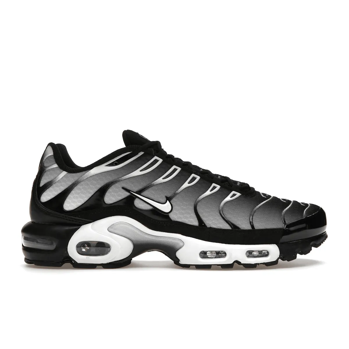 Nike Air Max Plus Black Silver White nike tn air max plus iconic street style