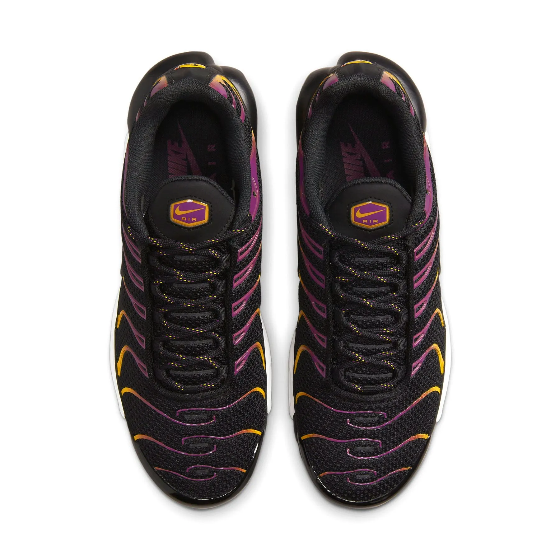 Nike Air Max Plus 'Black University Gold Viotech' Tuned sneakers