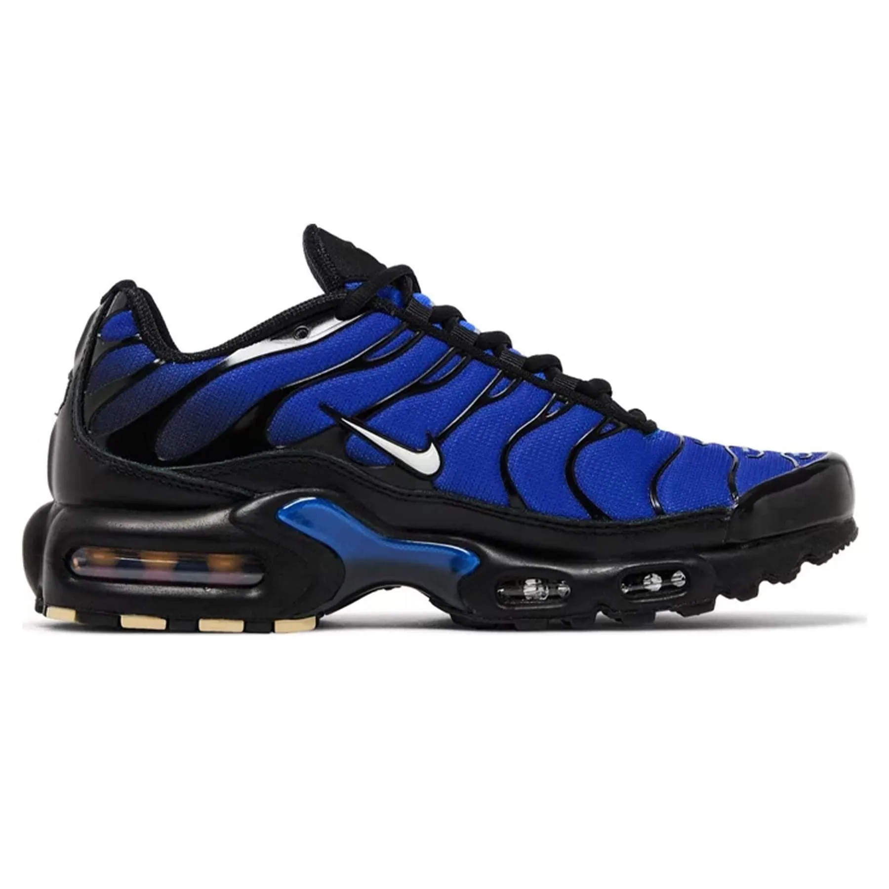 Nike Air Max Plus Premium 'Black Racer Blue' Tuned sneakers