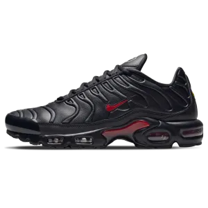 Nike Air Max Plus Premium 'Black University Red' nike tuned air athletic running shoes