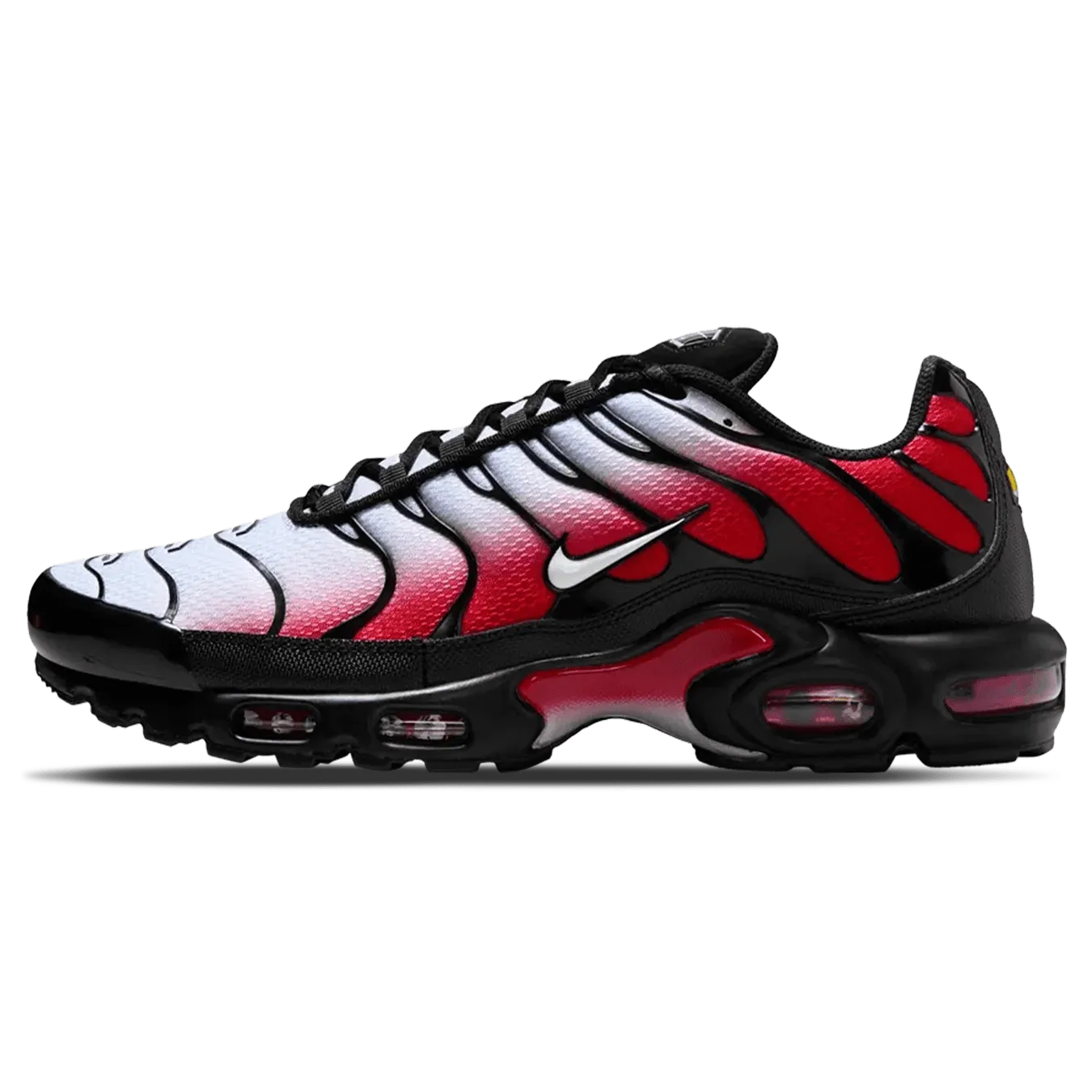 Nike Air Max Plus 'Pure Platinum University Red' Nike Air Max lifestyle sneakers with sport details