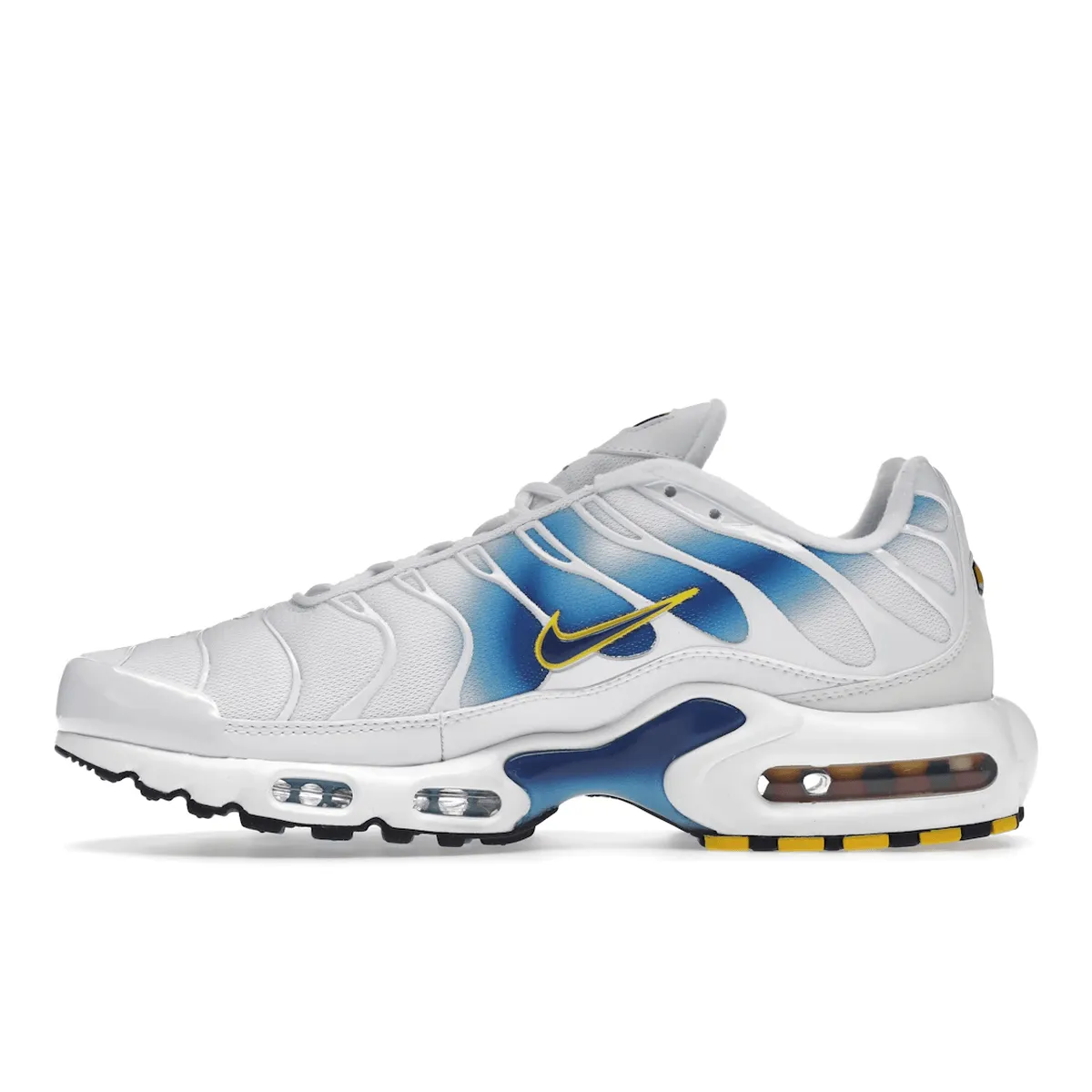 Nike Air Max Plus Spray Paint Swoosh White Blue Tn Max Plus