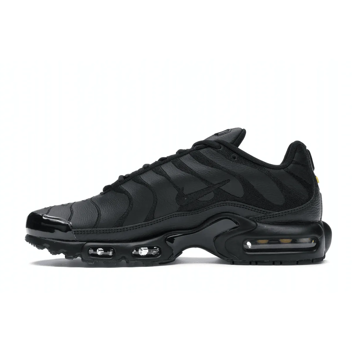 Nike Air Max Plus Triple Black Leather Tn Max Plus