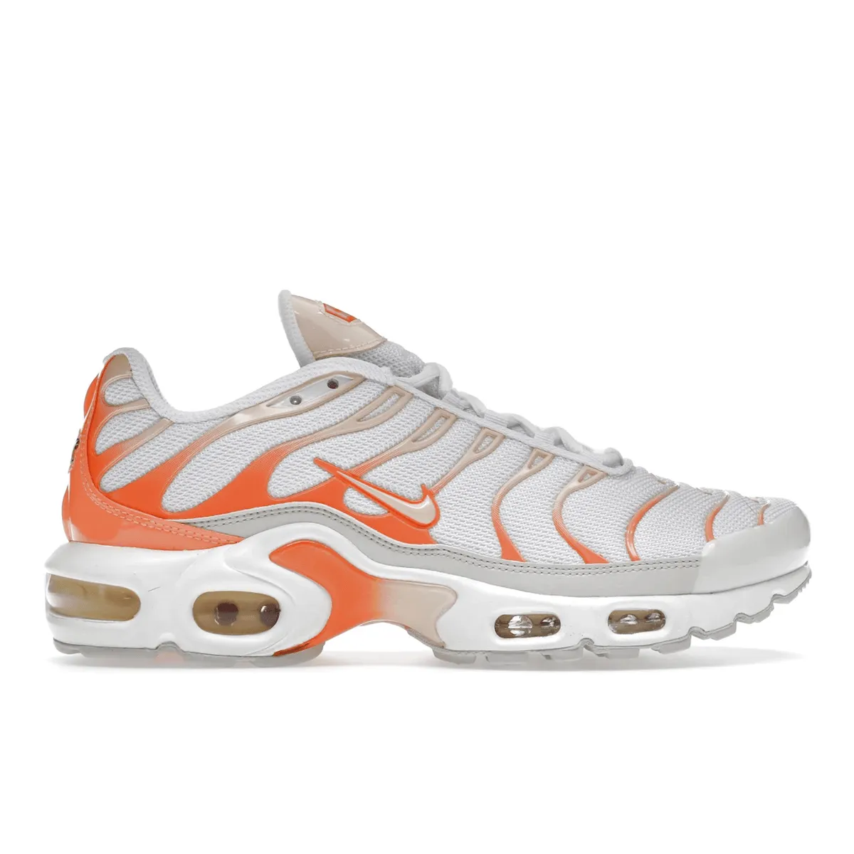 Nike Air Max Plus White Atomic Orange nike tn air max plus iconic street style