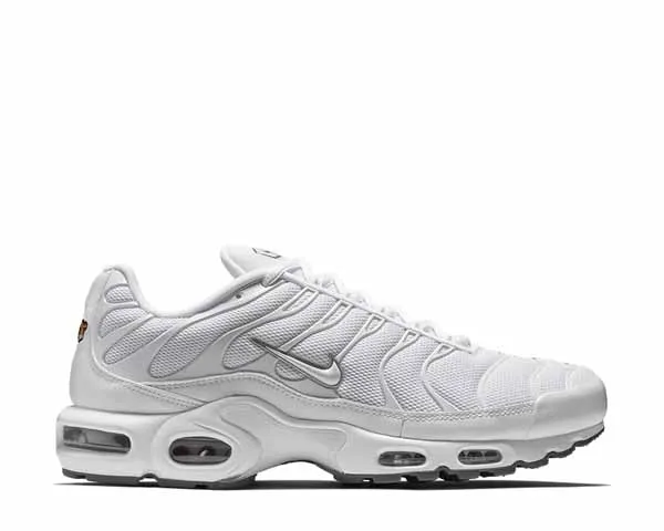 Nike Air Max Plus White nike air max plus comfortable athletic shoes