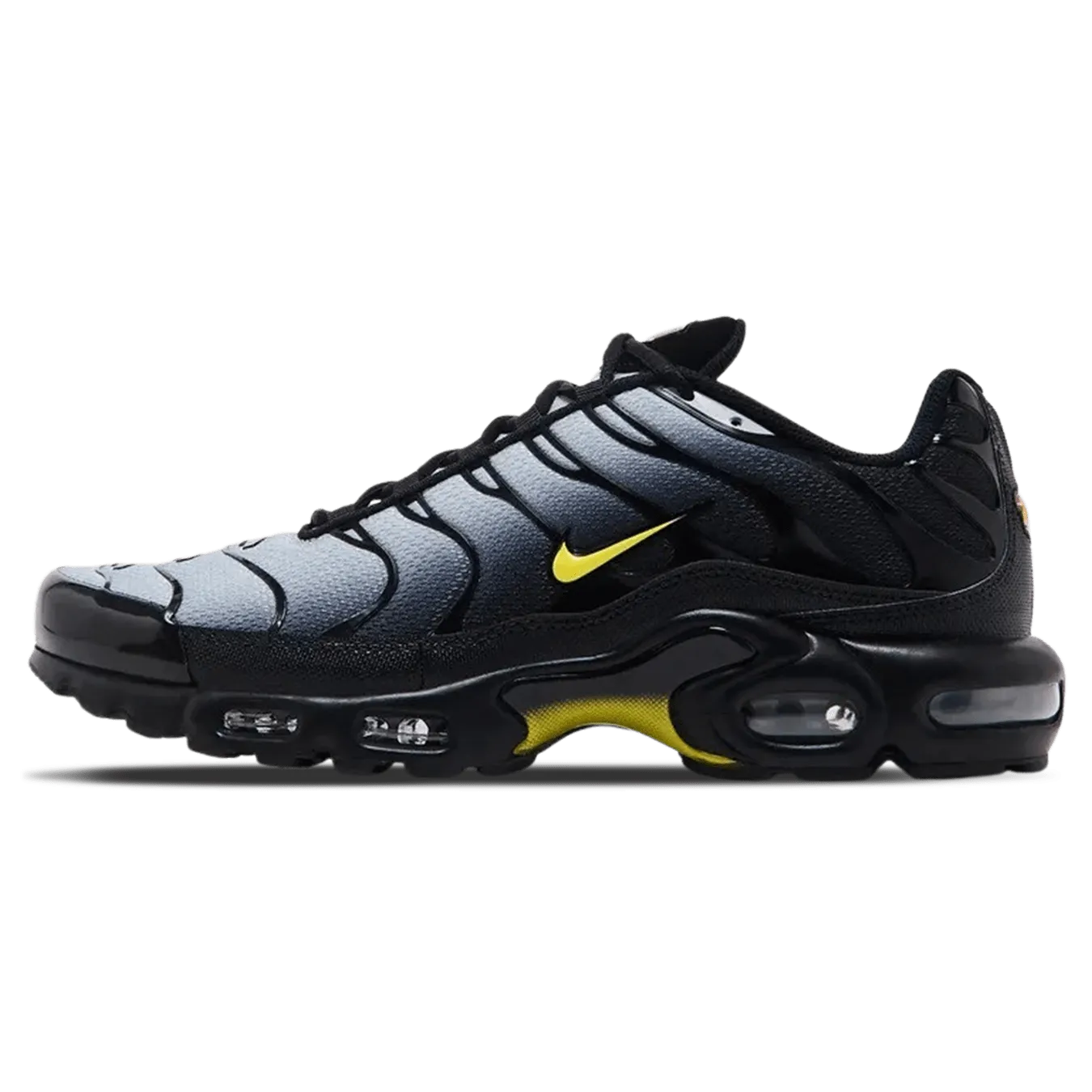 Nike Air Max Plus 'Wolf Grey Opti Yellow' nike tuned air athletic running shoes