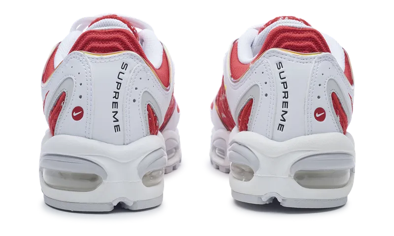 Nike Air Max Tailwind 4 x Supreme White Red (AT3854-100) Men's Size 8-12 Shoes Air Max series