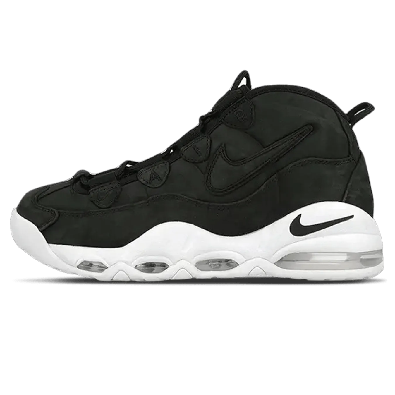 Nike Air Max Uptempo 'Black' Nike Air Max lifestyle sneakers with sport details