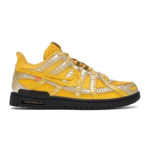 Nike Air Rubber Dunk Off-White University Gold nike x off white limited edition sneakers