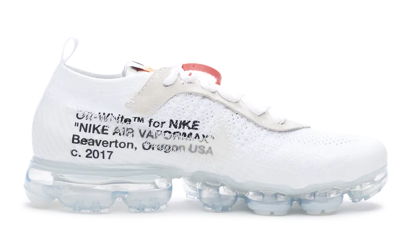 Nike Air VaporMax x OFF-WHITE Part 2 (AA3831-100) Men's Size 9-12 Off White editions