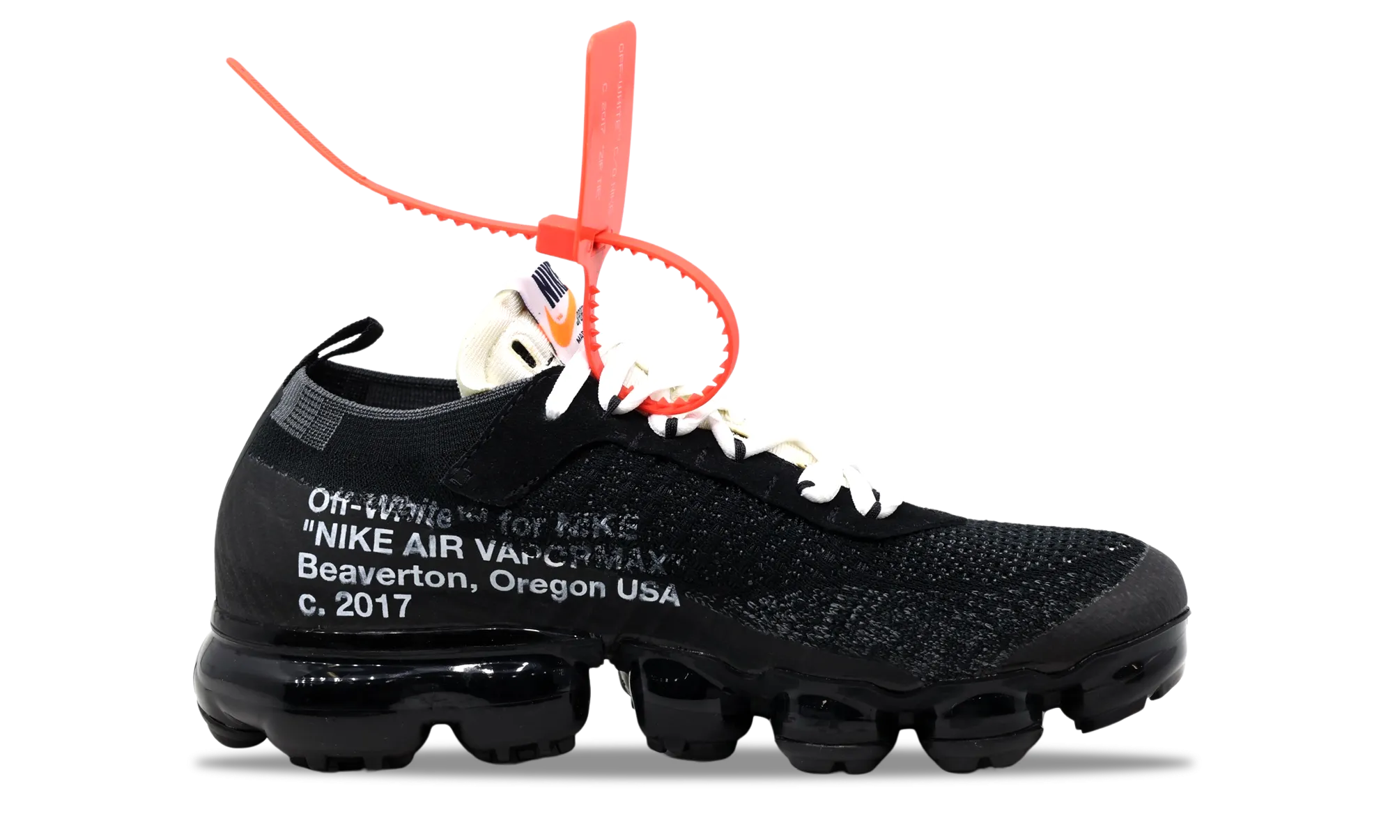 Nike Air VaporMax x OFF-WHITE The Ten Black 2017 (AA3831-001) Men's Size 5-10 Off White editions