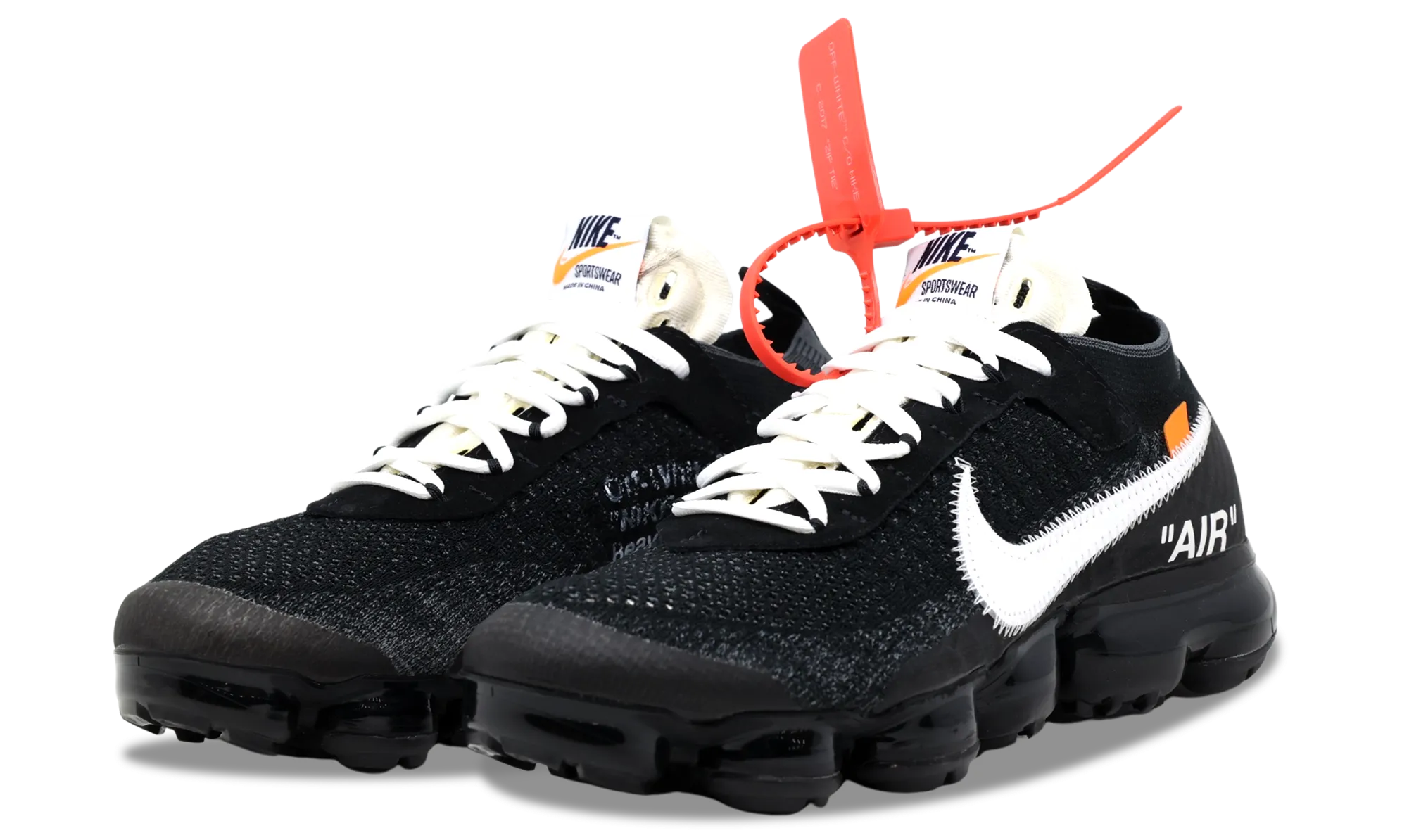 Nike Air VaporMax x OFF-WHITE The Ten Black 2017 (AA3831-001) Men's Size 5-10 Off White editions