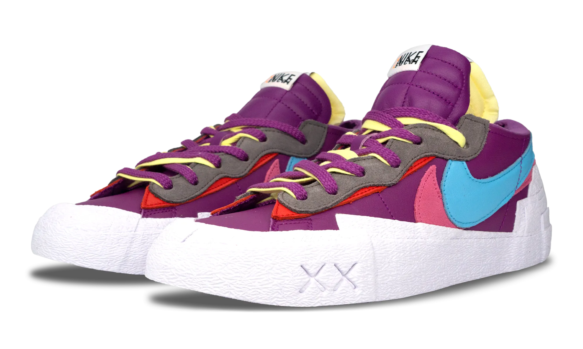 Nike Blazer Low x KAWS x Sacai Purple Dusk (DM7901-500) Size 3.5-12 Sacai collaboration