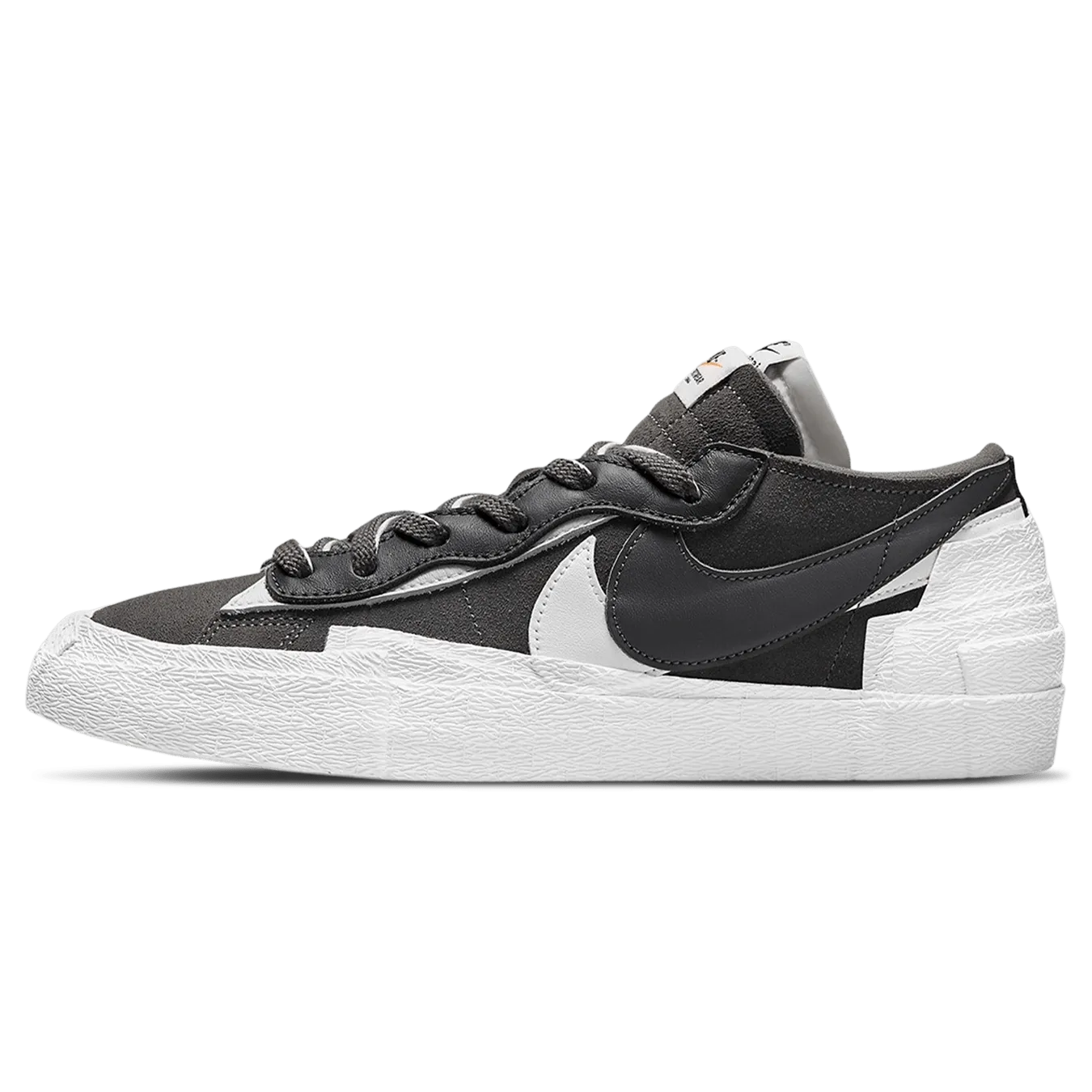 Nike Blazer Low x Sacai 'Iron Grey' nike sacai collaboration stylish sneakers