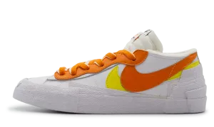 Nike Blazer Low x Sacai White Magma Orange (DD1877-100) Men Size 6-13 nike x sacai unique fashion-forward sneakers