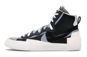 Nike Blazer Mid sacai Black Grey nike x sacai unique fashion-forward sneakers