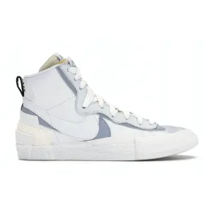 Nike Blazer Mid sacai White Grey nike x sacai innovative hybrid design shoes