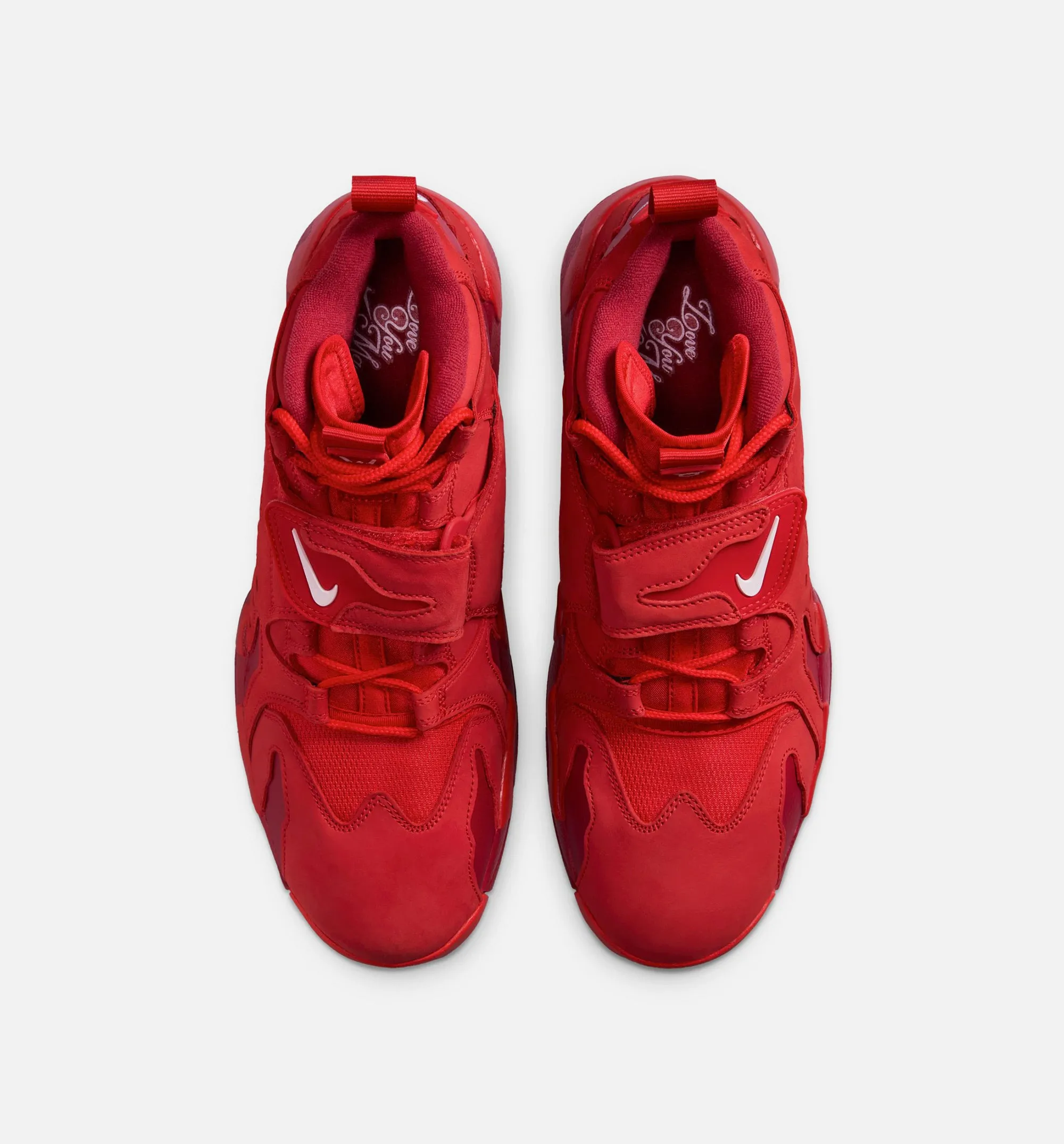 Nike Clothing Air Diamond Turf Max 96 Mens Lifestyle Shoe - University Red/White/Red Crush