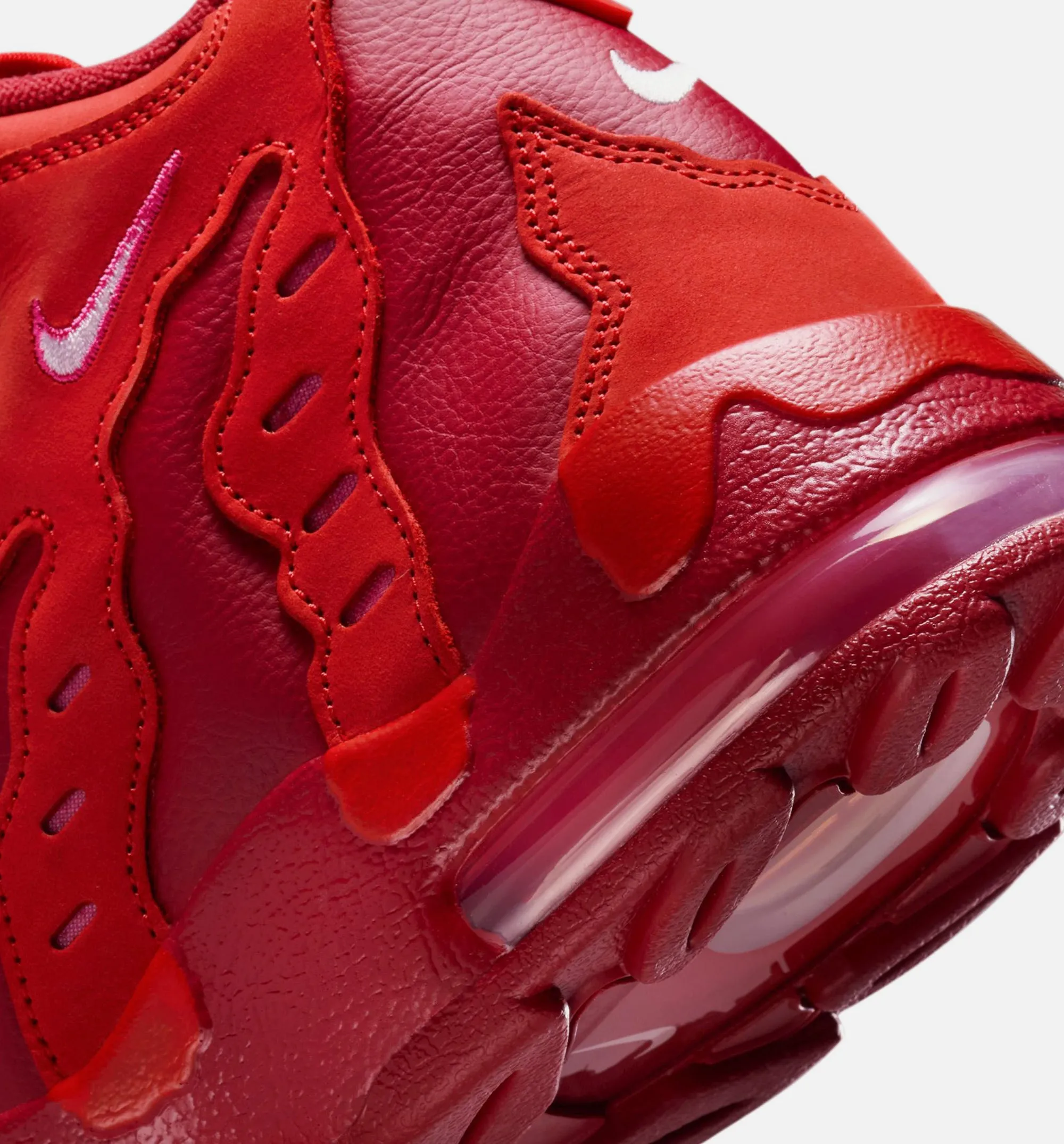 Nike Clothing Air Diamond Turf Max 96 Mens Lifestyle Shoe - University Red/White/Red Crush