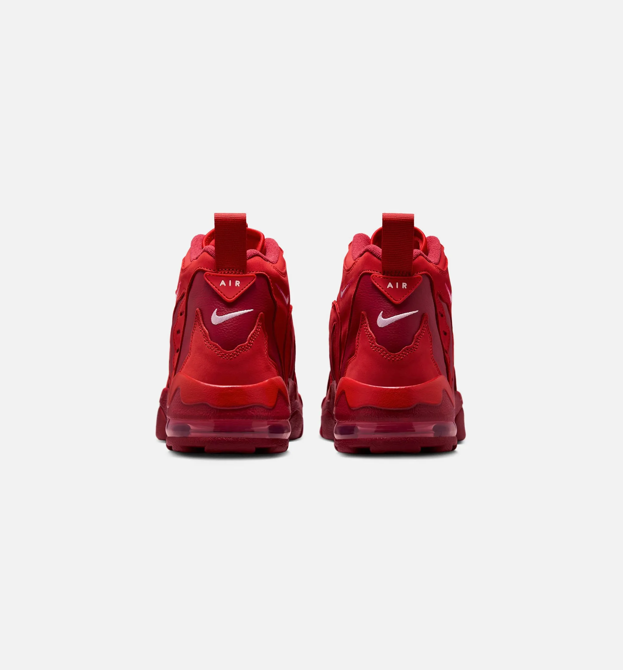 Nike Clothing Air Diamond Turf Max 96 Mens Lifestyle Shoe - University Red/White/Red Crush