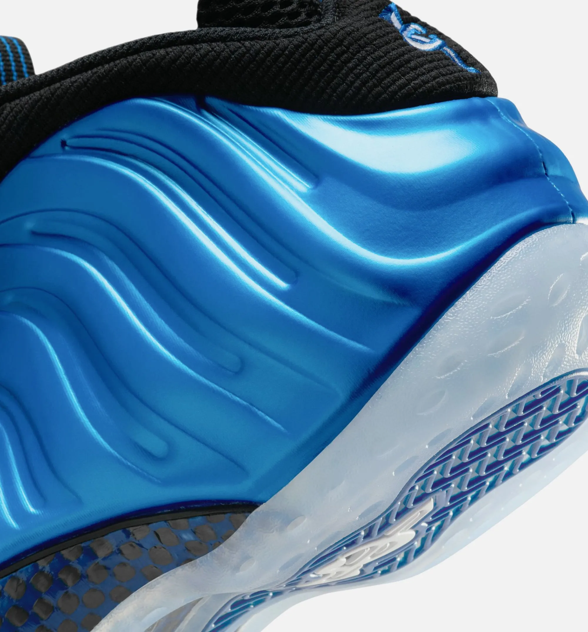 Nike Clothing Air Foamposite International Blue Mens Lifestyle Shoe - Neon Royal/White/Black/Clear Free Shipping