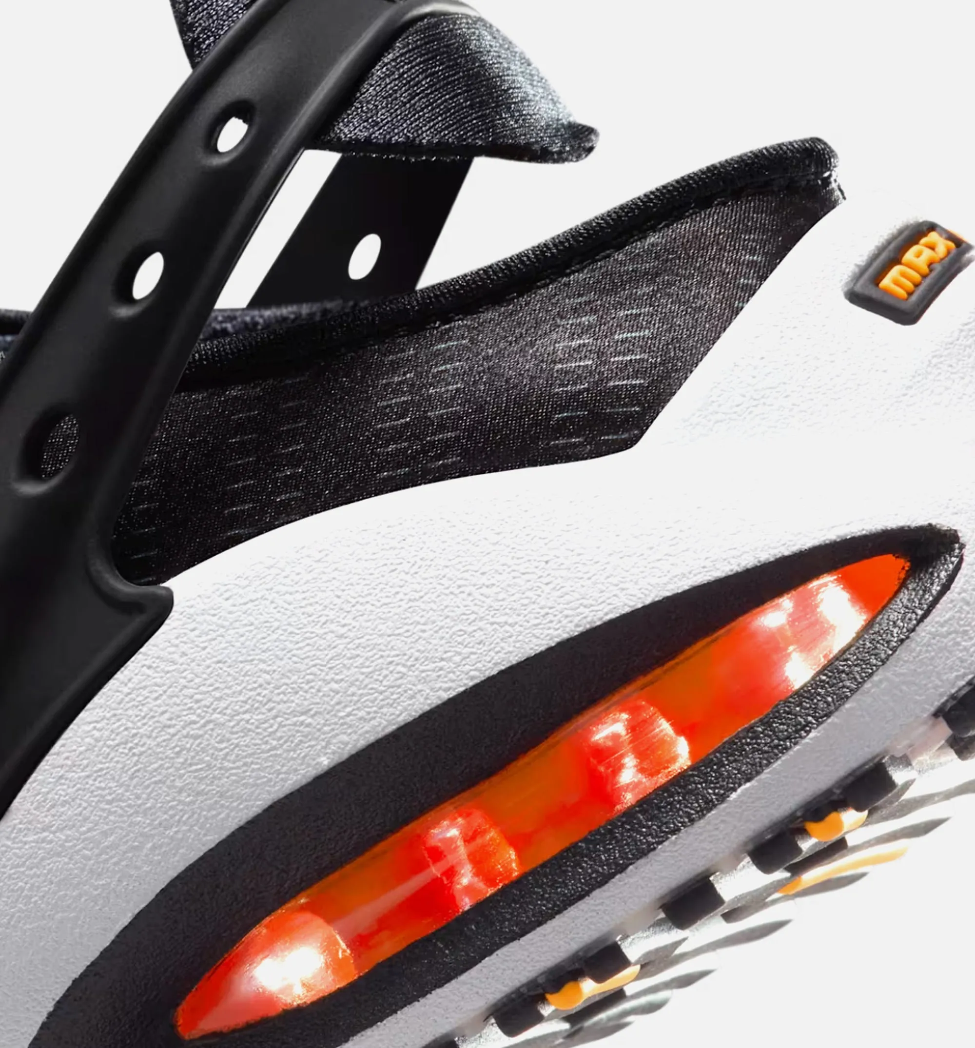 Nike Clothing Air Max Craze Black and Bright Citrus Womens Lifestyle Shoe - Black/Bright Citrus