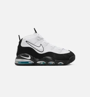 Nike Clothing Air Max Uptempo 95 Mens Lifestyle Shoe -  White/Black/Mystic Teal