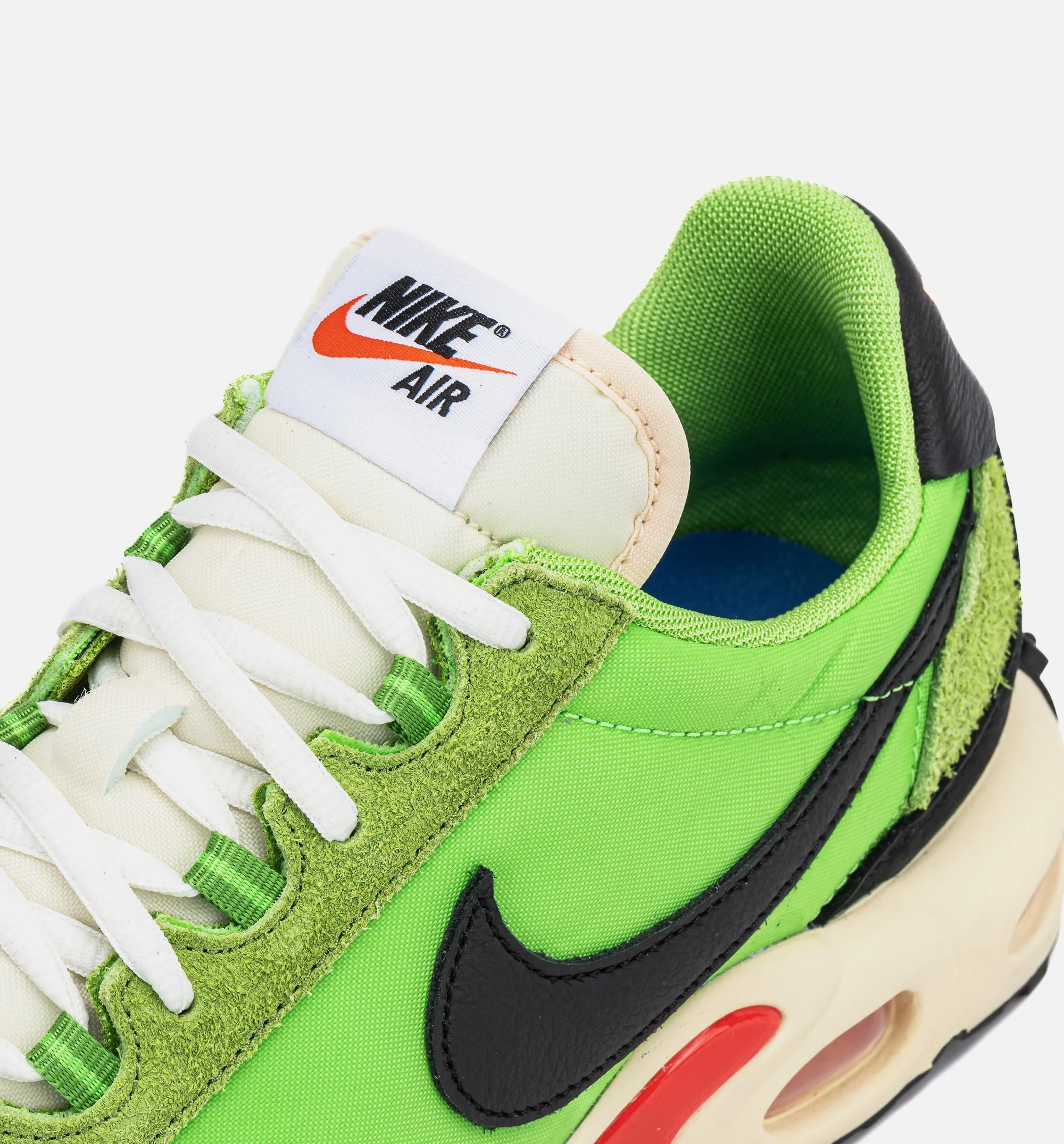 Nike Clothing Air Max Waffle Racer SP Mens Lifestyle Shoe - Voltage Purple/Total Orange/Black