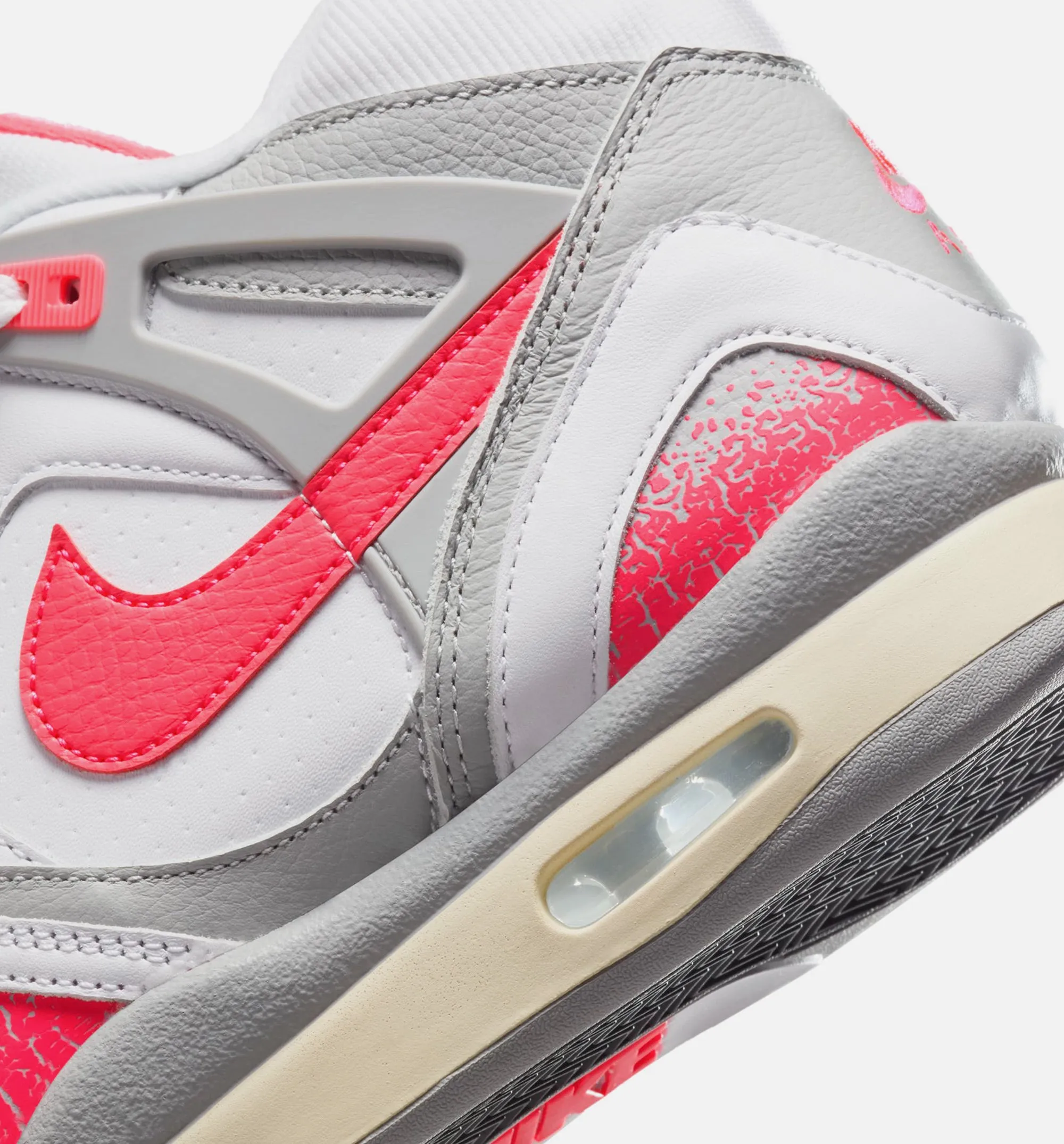 Nike Clothing Air Tech Challenge 2 Racer Pink Mens Lifestyle Shoe - White/Racer Pink/Smoke Grey