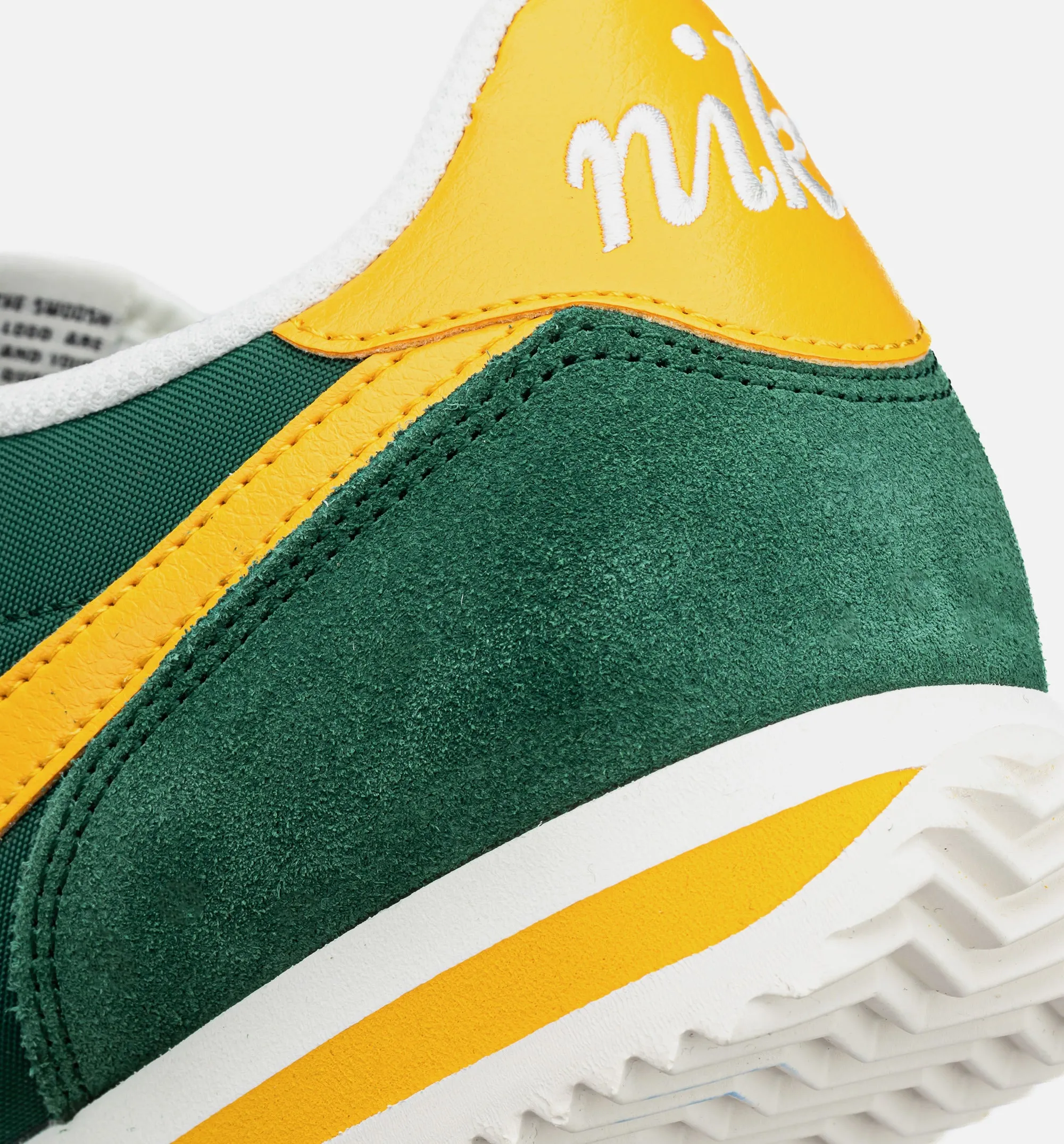 Nike Clothing Cortez Gorge Green and Yellow Ochre Mens Lifestyle Shoe - Gorge Green/Yellow Ochre/Sail