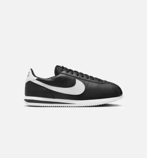 Nike Clothing Cortez Leather Mens Lifestyle Shoe - Black/White