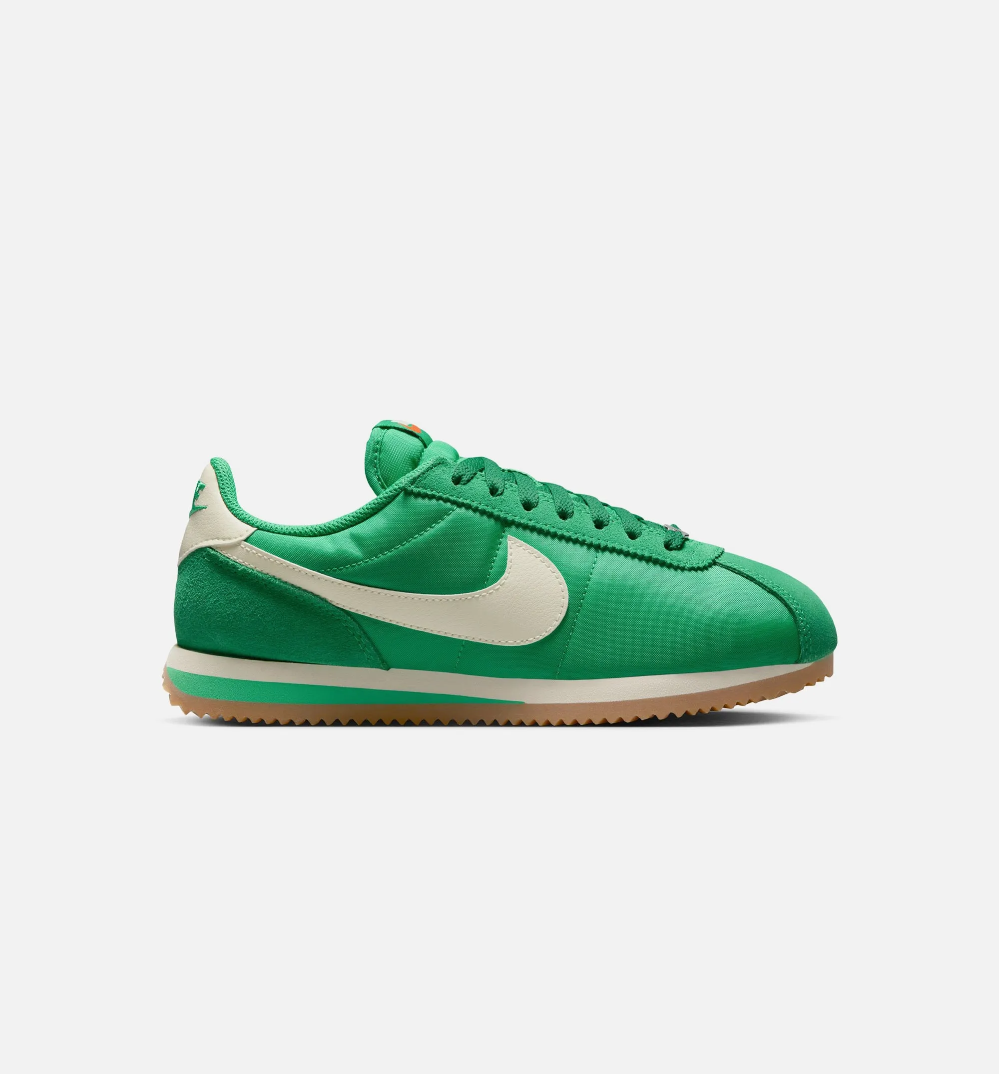 Nike Clothing Cortez Textile Womens Lifestyle Shoe - Green/Sail