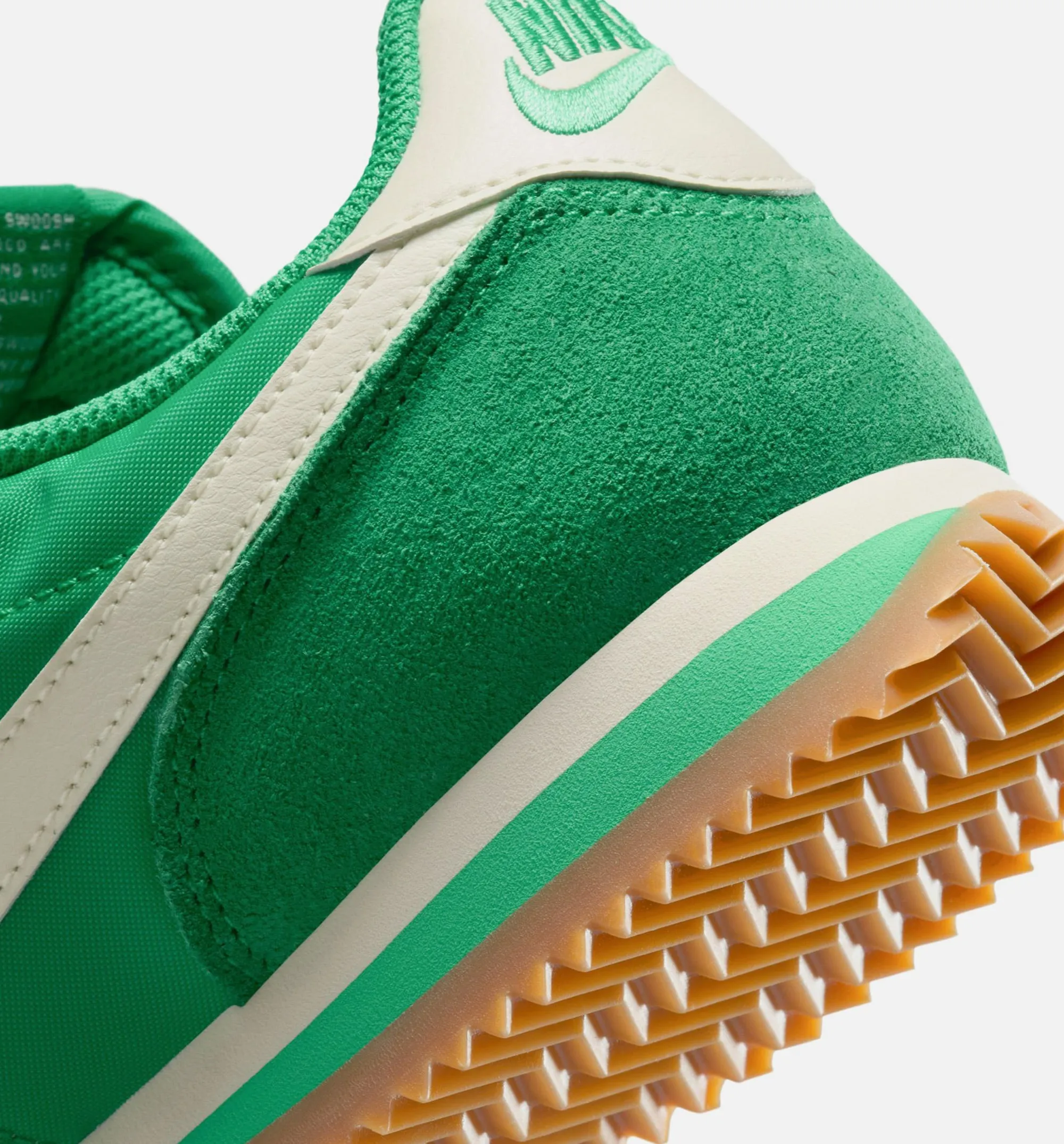 Nike Clothing Cortez Textile Womens Lifestyle Shoe - Green/Sail