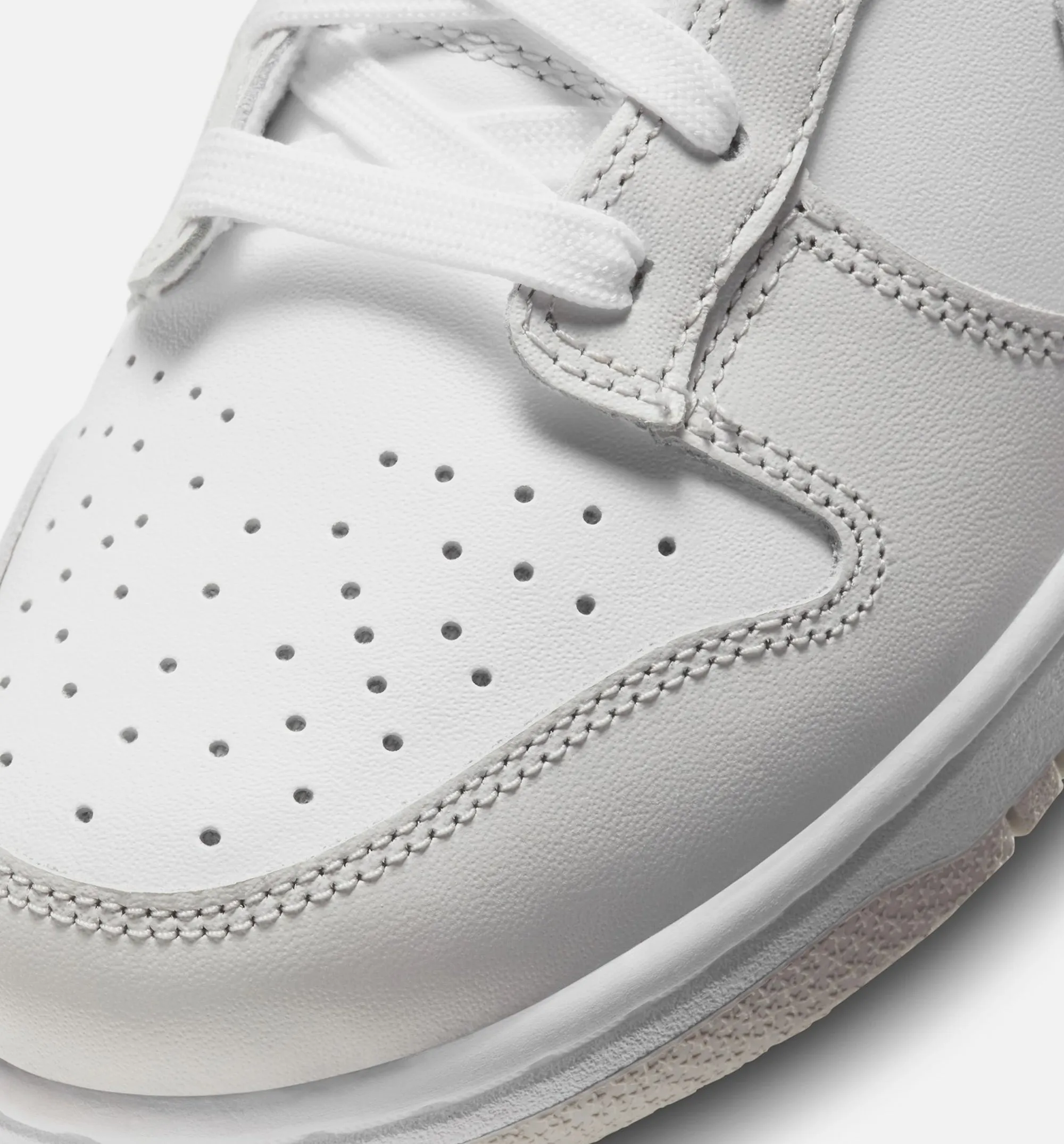 Nike Clothing Dunk Low Photon Dust Womens Lifestyle Shoe - White/Photon Dust/White